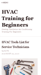 Mobile Screenshot of hvacbeginners.com